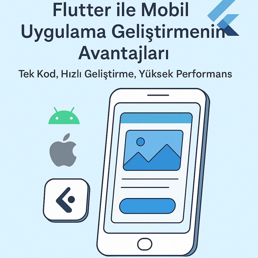 Flutter ile Mobil Uygulama Geliştirmenin Avantajları